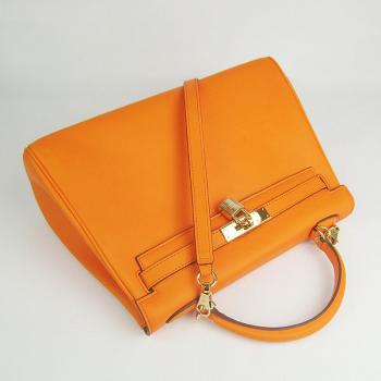 Hermes Original leather 6108 Ladies 2way Cow Leather Bag