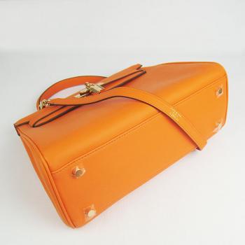 Hermes Original leather 6108 Ladies 2way Cow Leather Bag