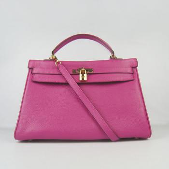 Hermes Kelly 6308 Ladies Cow Leather Pink