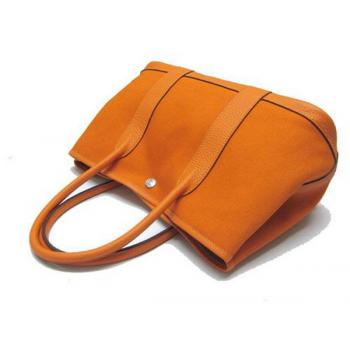 Cheap Hermes Garden Party H2084 Cross Body Bag Orange