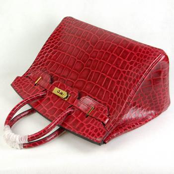 Hermes Birkin HB35 Ladies Red Handbag