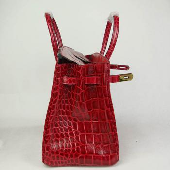 Hermes Birkin HB35 Ladies Red Handbag