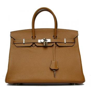 Hermes Birkin 62640 Ladies Handbag Coffee