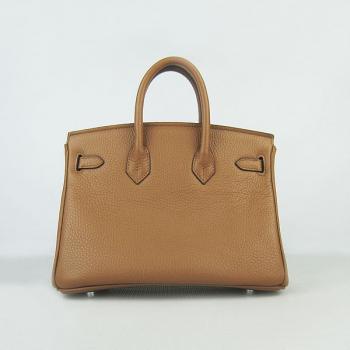 Replica Hermes Birkin 6068 Handbag Coffee