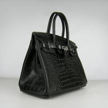 Hermes Birkin 6088 Ladies Black Handbag Replica