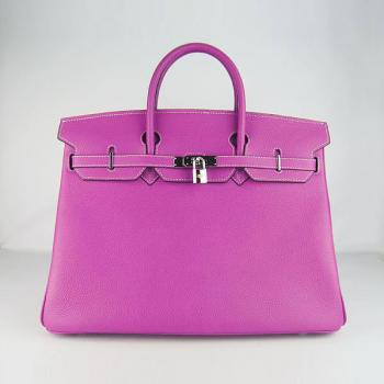 Hermes Birkin 6099 Ladies Handbag Cow Leather HM09357