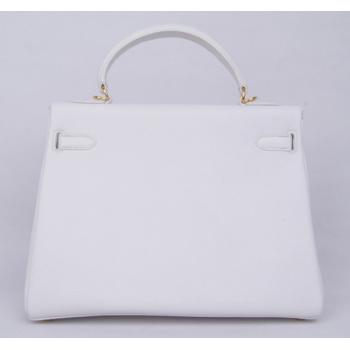 Hermes Kelly H1043 Ladies Lambskin White