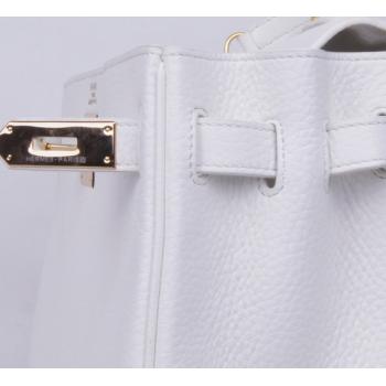 Hermes Kelly H1043 Ladies Lambskin White