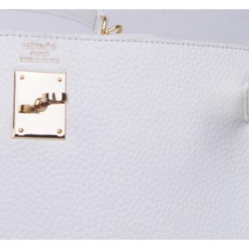 Hermes Kelly H1043 Ladies Lambskin White