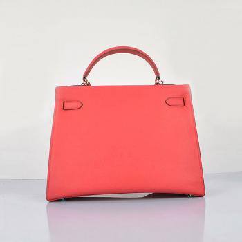 Hermes Original leather 6108 Lambskin Red Bag