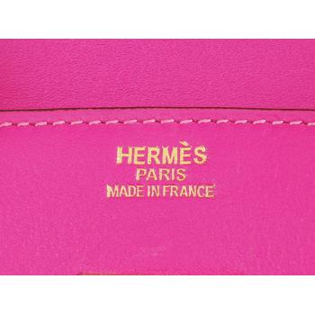 Hermes Original leather HB35 Ladies Pink Handbag