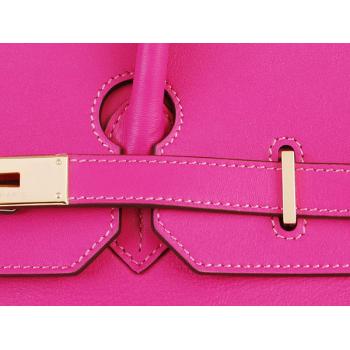 Hermes Original leather HB35 Ladies Pink Handbag