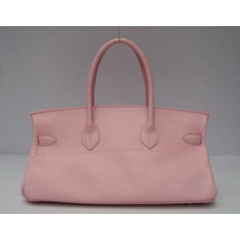 Hermes Birkin 62642 Ladies Cow Leather Pink Handbag