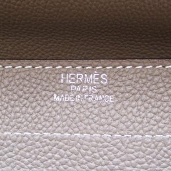 Replica Hermes Briefcases H269 Unisex Grey Handbag