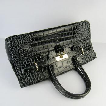 Hermes Birkin 6109 Ladies Handbag Black