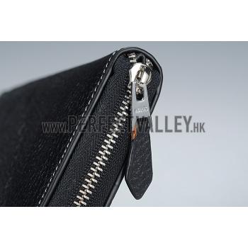 Hermes Evelyne Long Wallet Black  608017