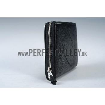 Hermes Evelyne Long Wallet Black  608017