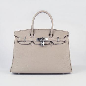 Cheap Hermes Birkin 6088 Ladies Handbag Grey