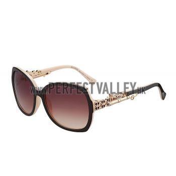 Hermes Carriage Motif Beige Sunglasses 307830