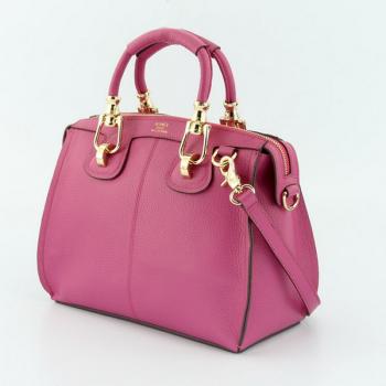 Hermes  bags 9048 Ladies Cow Leather Pink