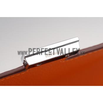 Hermes Constance Long Wallet Orange 608080