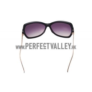 Hermes Chain Motif Black Sunglasses 307834