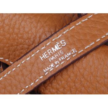 Hermes Kelly 1024 Ladies Cow Leather Coffee Handbag