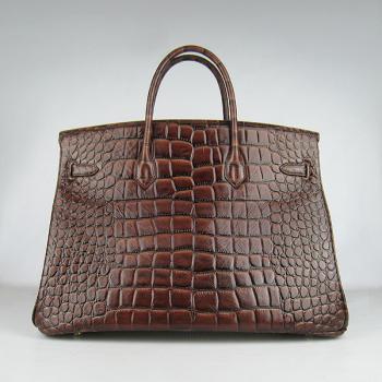 Hermes Birkin 6099 Ladies Handbag Brown