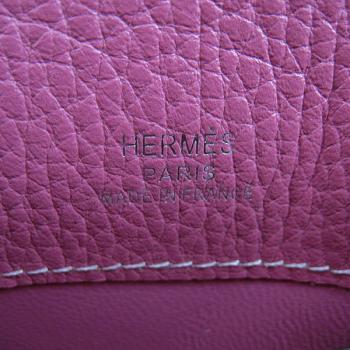 Cheap Hermes Clutches H008 Cow Leather Pink Handbag Replica