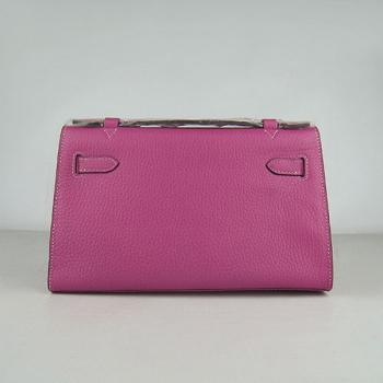 Cheap Hermes Clutches H008 Cow Leather Pink Handbag Replica