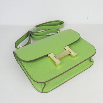 Hermes Constance H107 Ladies Cross Body Bag Green