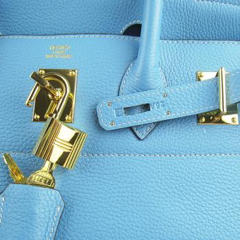 Replica Hermes Birkin 6109 Handbag Cow Leather