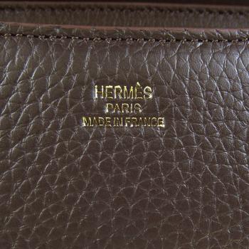 Hermes Constance H020 Cow Leather Brown Handbag