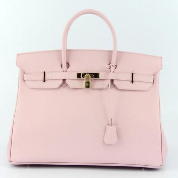 Cheap Hermes Birkin 6099 Ladies Cow Leather Pink Handbag