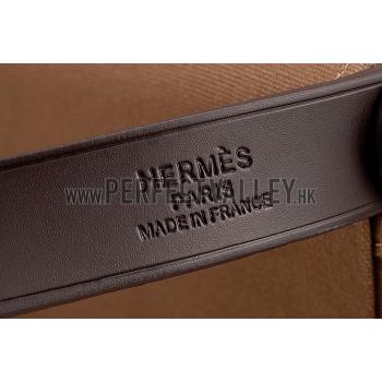 Hermes Herbag Tote Brown