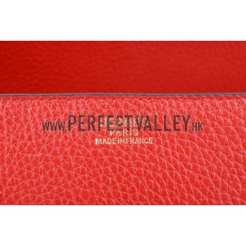 Hermes Constance Red with Golden Buckle