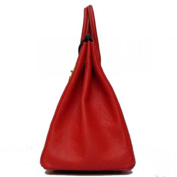 Hermes Birkin 62640 Ladies Handbag Red