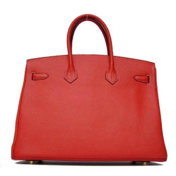 Hermes Birkin 62640 Ladies Handbag Red