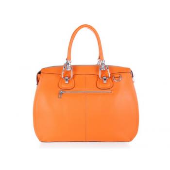 Hermes Original leather 60669 2way Cow Leather Orange Bag Replica