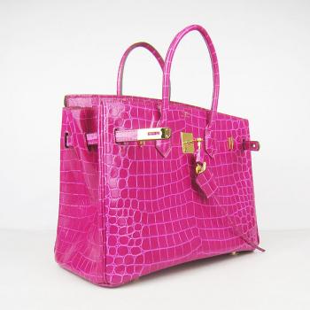 Replica Hermes Birkin 6089 Handbag Purple