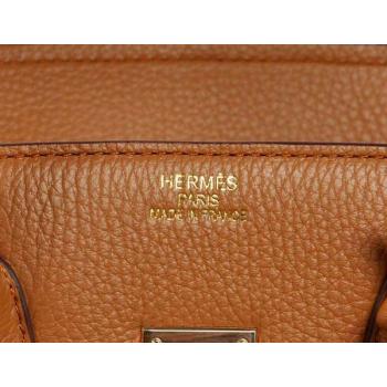 Cheap Hermes Birkin 6089 Handbag Cow Leather Coffee