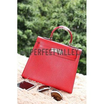 Hermes Kelly 28 Red 608160 Replica