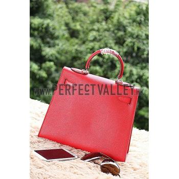 Hermes Kelly 28 Red 608160 Replica