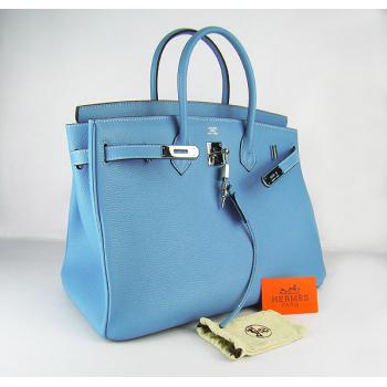 Hermes Birkin 6099 Handbag Cow Leather HM10497