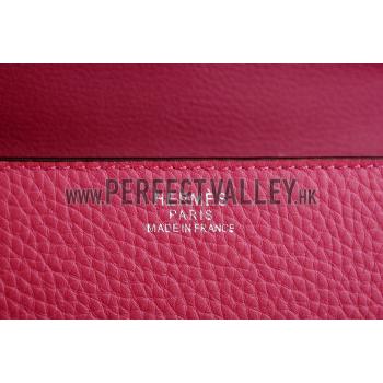 Cheap Hermes Constance Pink with Silver Buckle