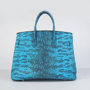 Cheap Hermes Birkin 6089 Handbag Blue HM10594