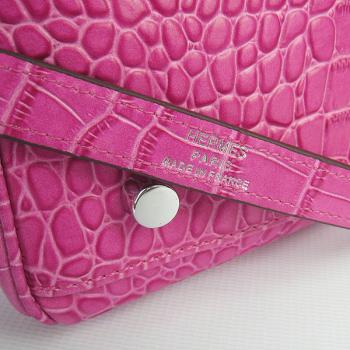 Hermes Kelly 6108 Ladies Crocodile Pink Replica