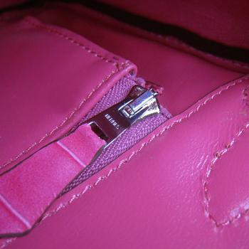 Hermes Kelly 6108 Ladies Crocodile Pink Replica