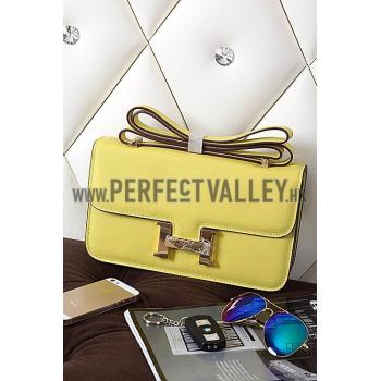 Hermes Constance Elan Yellow 608131 Replica