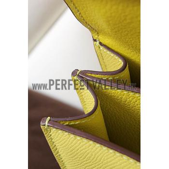 Hermes Constance Elan Yellow 608131 Replica